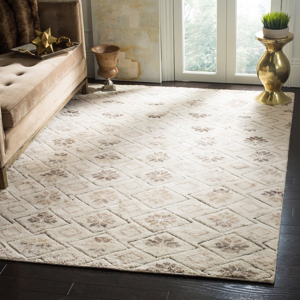 SAFAVIEH Hand-knotted Challe Urbaine Southwestern Tribal Wool Rug