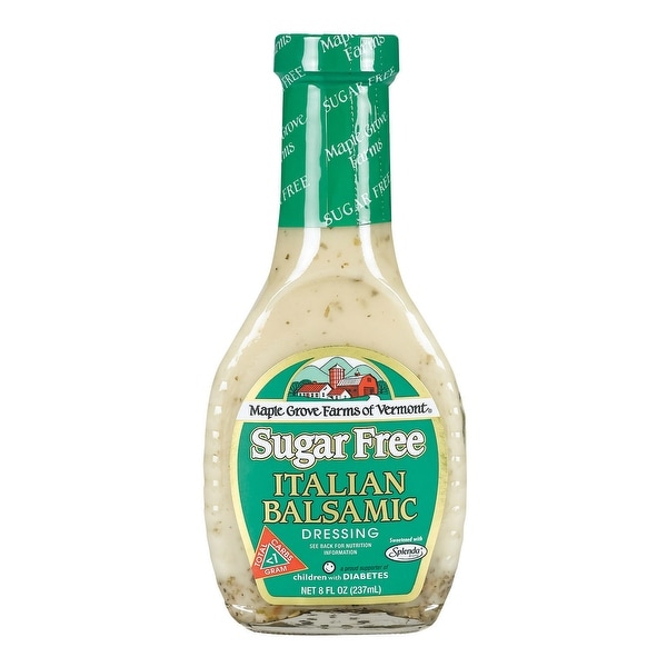 Maple Grove Farms Dressing - Italian White Balsamic - Case of 12 - 8 oz.