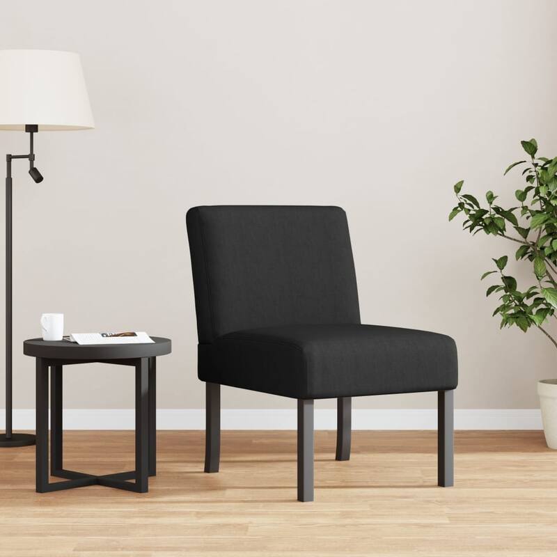 vidaXL Slipper Chair different color Fabric - 18.9" x 25.2" x 28.3"