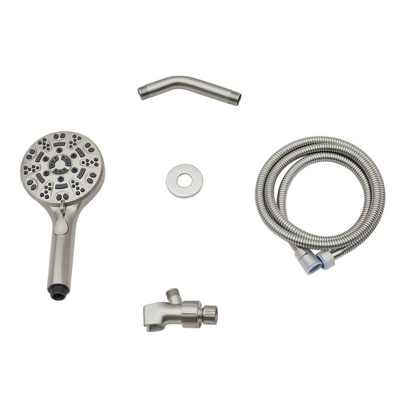Topcraft Wall Mount Multi-Function Hand Showerhead - 4.7*4.7