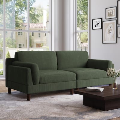 90 inch Deep Seat Sofa Comfy Couch for Living Room