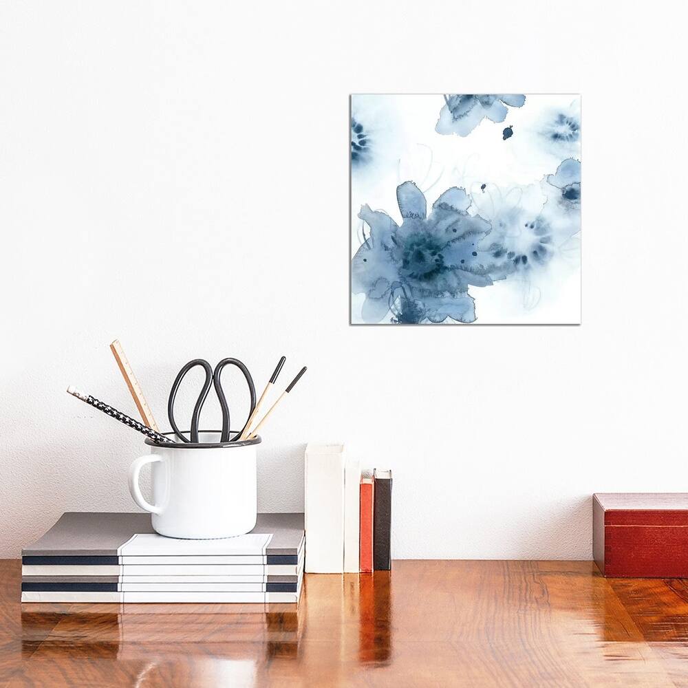 iCanvas "Aquatic Indigo II" by June Erica Vess Canvas Print