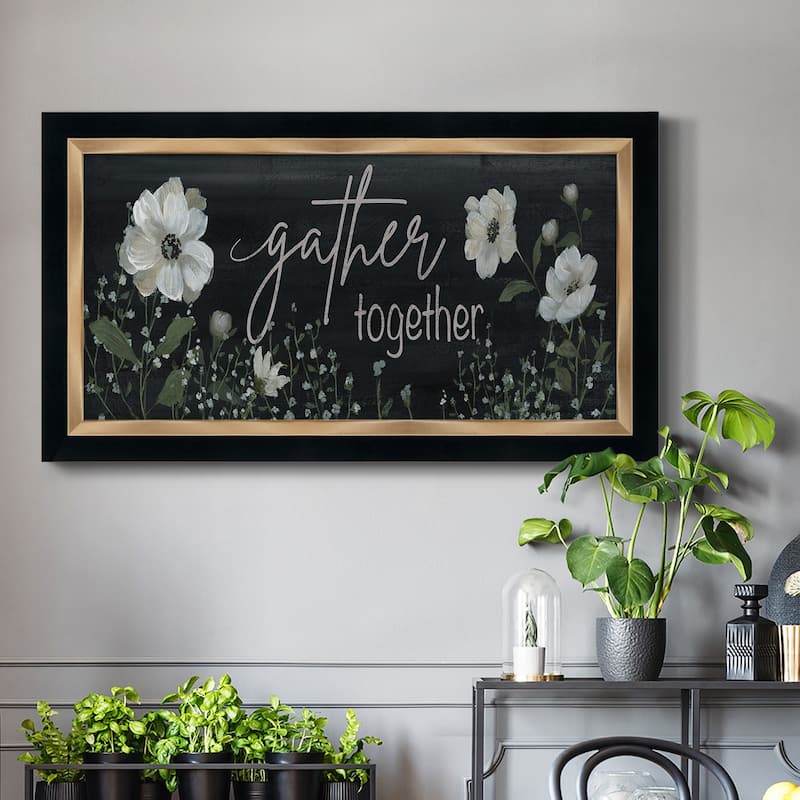 Gather Together Premium Framed Canvas- Ready to Hang