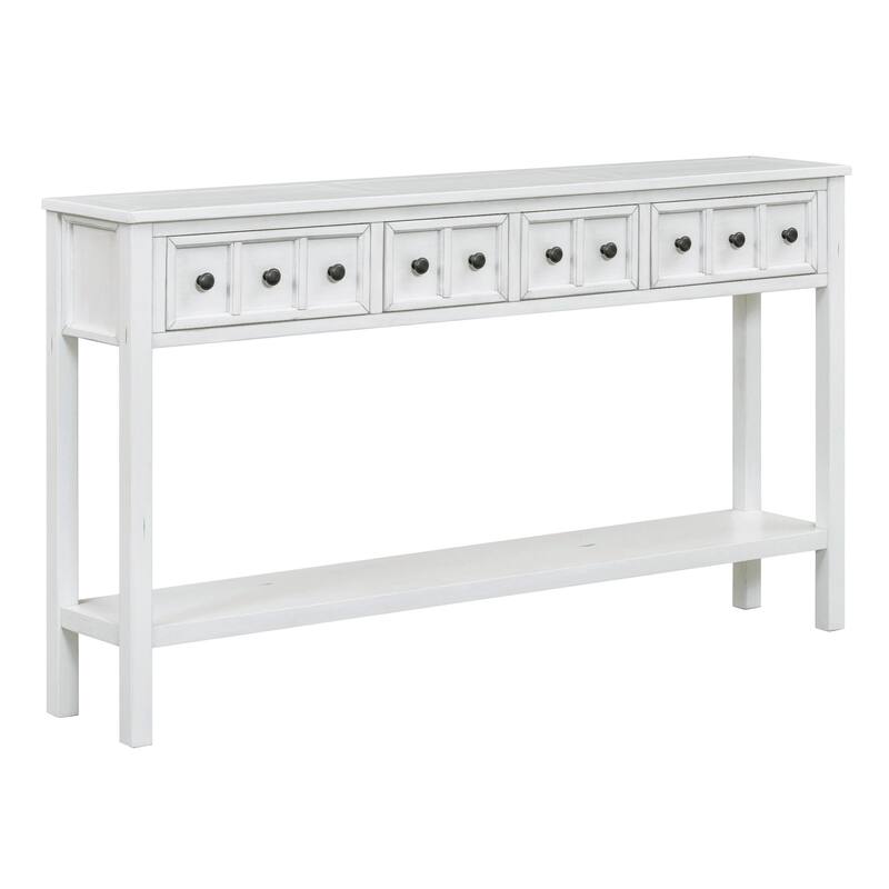 Rustic Entryway Console Table and 60" Long Sofa Table