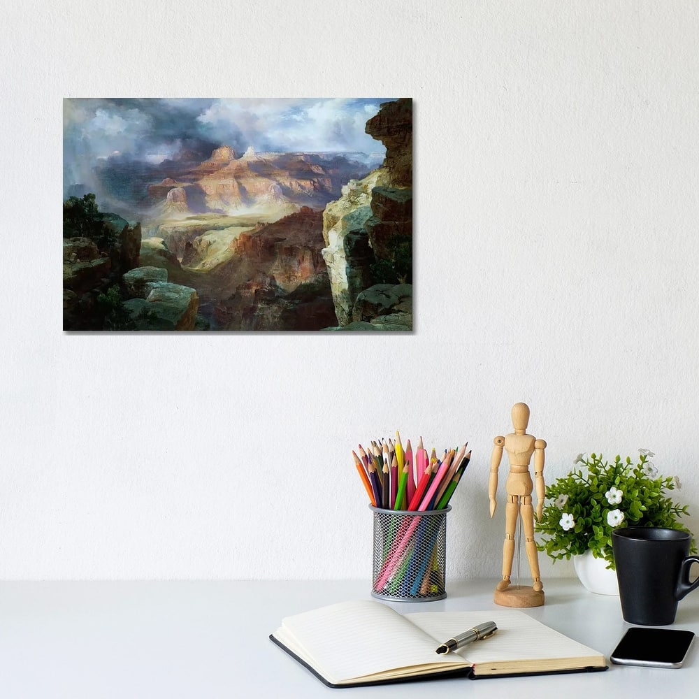 iCanvas "A Miracle of Nature " by Thomas Moran Canvas Print