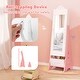 preview thumbnail 19 of 18, Costway Kids Vanity Set Princess Makeup Dressing Table & Chair Set - See Details