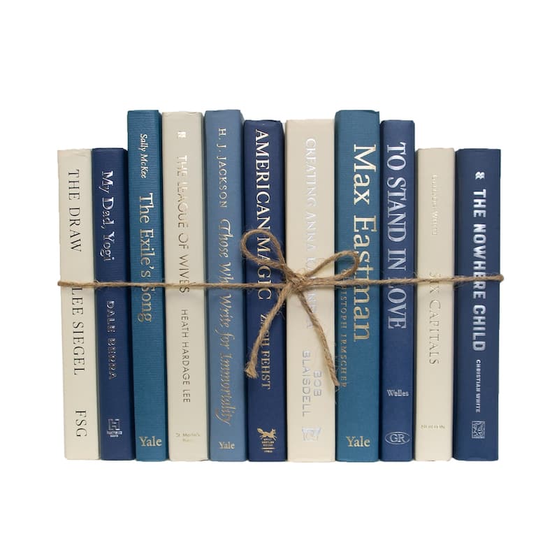 Books Blue Decorative Accessories: Coastal Shores ColorPak