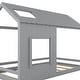 preview thumbnail 23 of 34, Modern Twin Pine House Bed with Roof and Window
