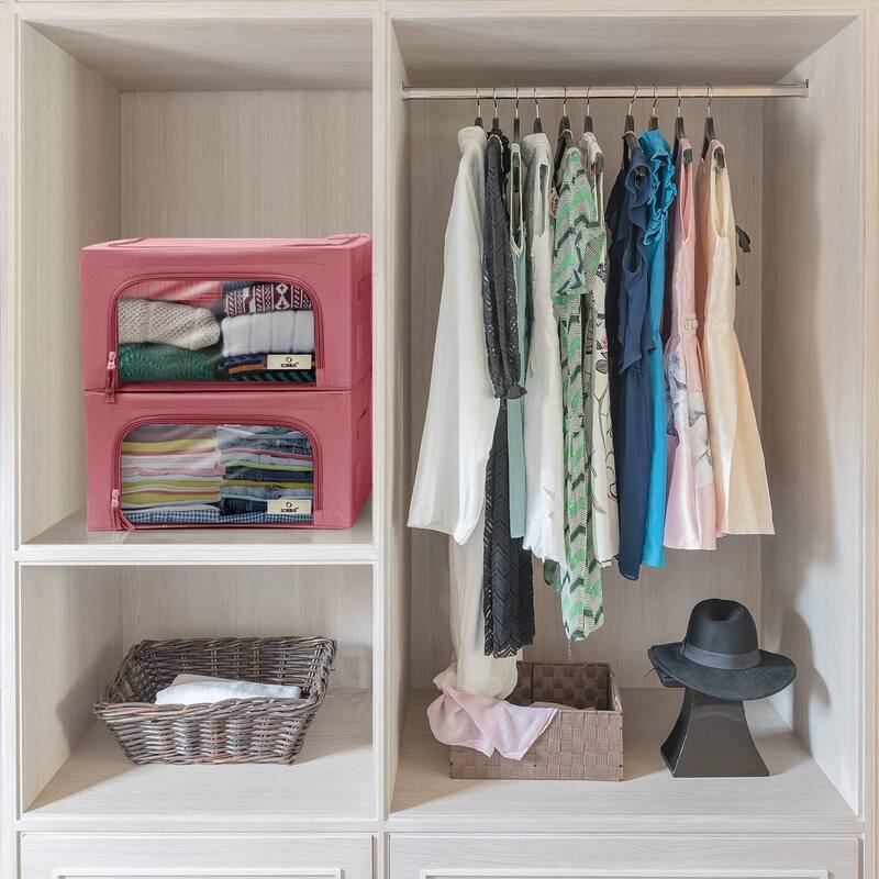 Storage bins with Window (Single) - 8'' H X 15.75'' W X 12'' D