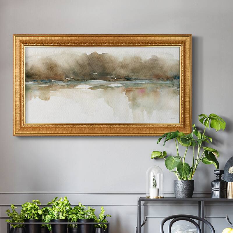 Softer Reflections Premium Framed Canvas- Ready to Hang