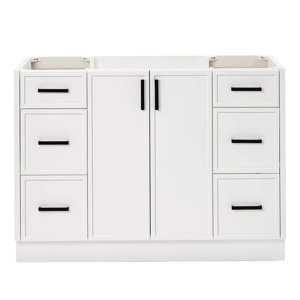 Ariel K48-BC Kelly 48" Single Free Standing Vanity Cabinet Only