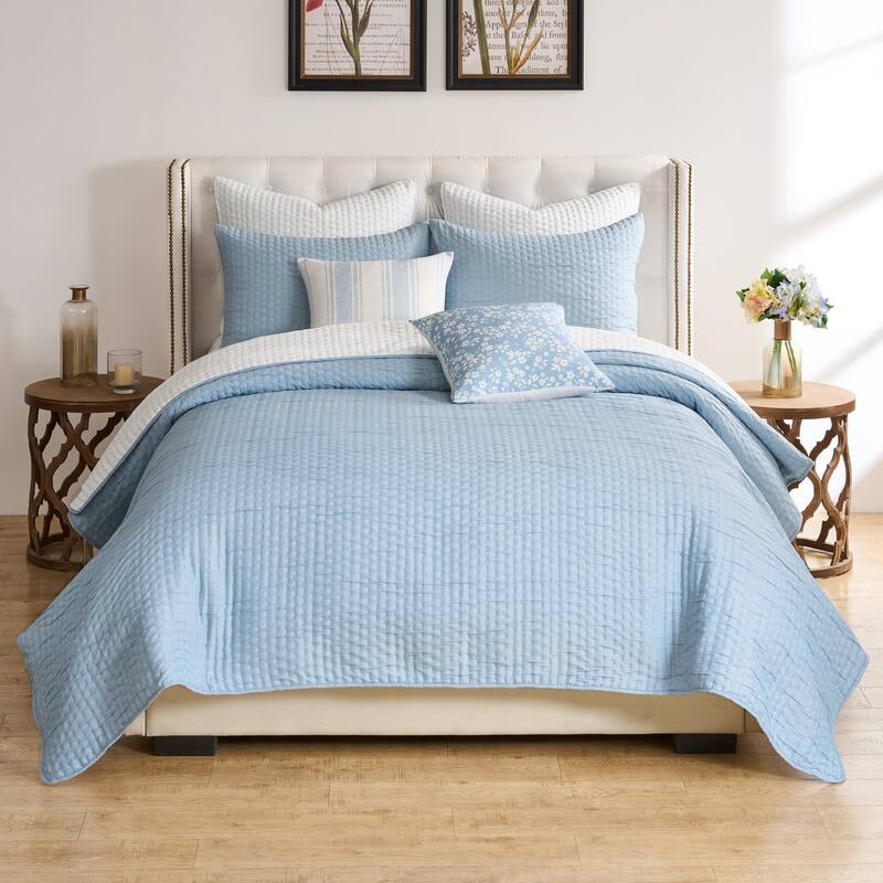 Greenland Home Fashions Homestead Modern Artisan Coverlet Set