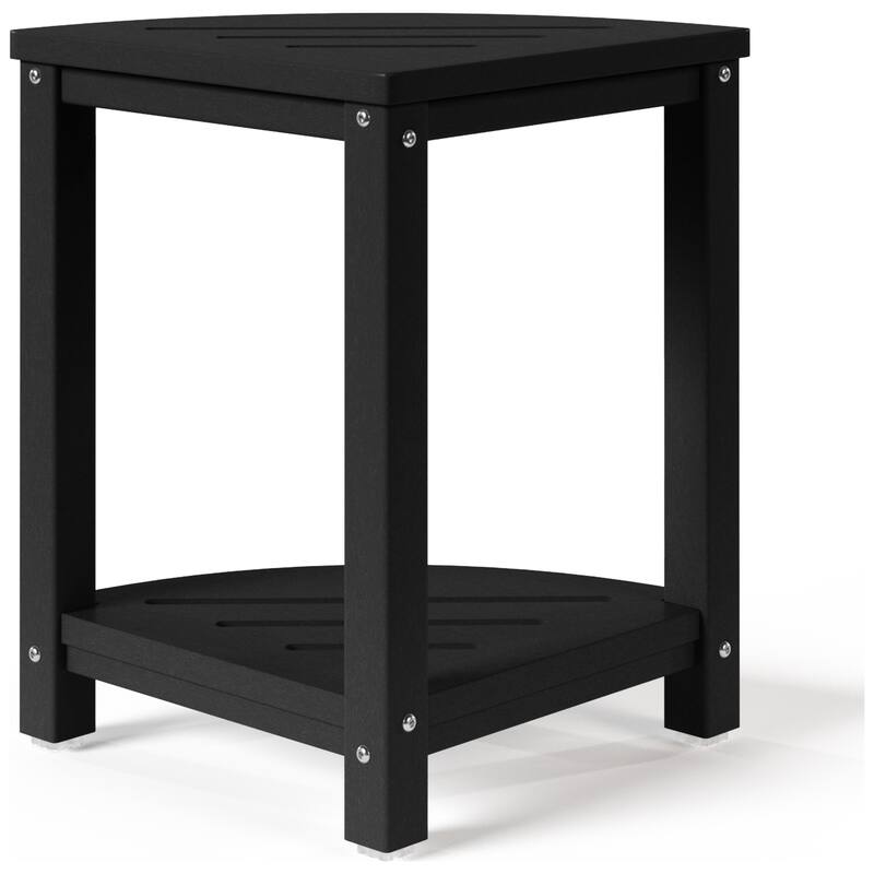 Anapolis Poly Corner Shower Bench