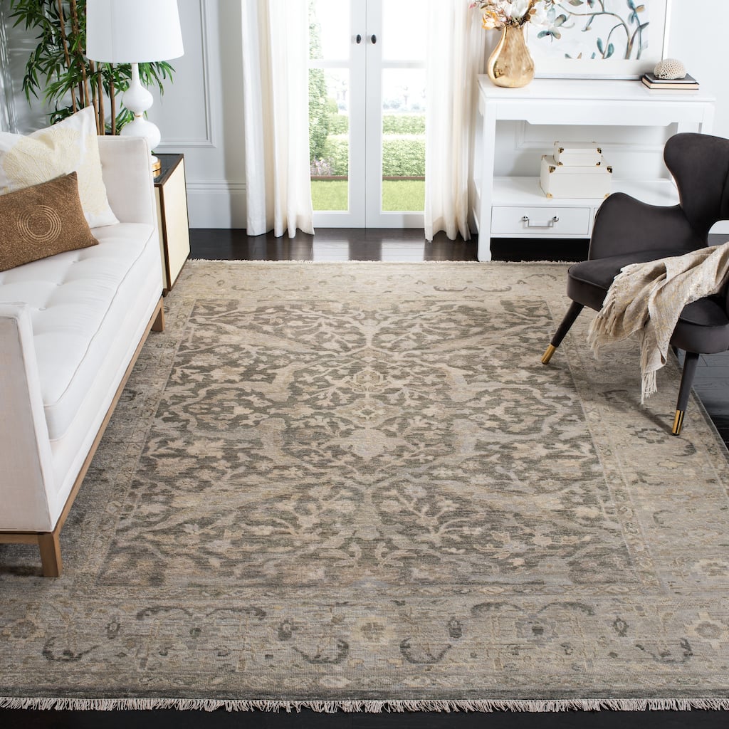 SAFAVIEH Couture Handmade Sultanabad Kalpana Traditional Oriental Wool Rug