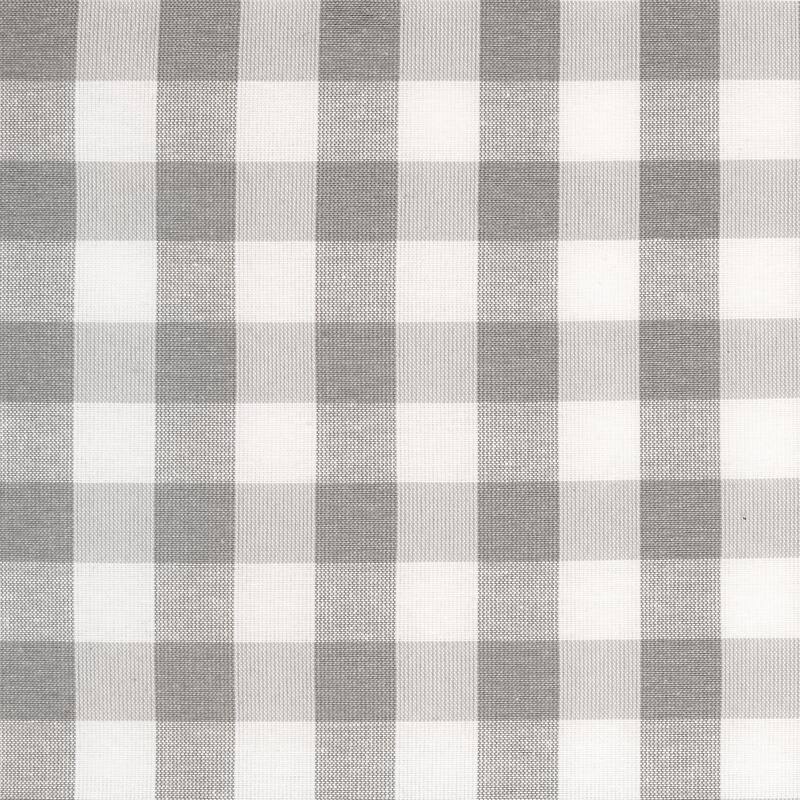 Buffalo Check Rod Pocket Door Panel and Tieback