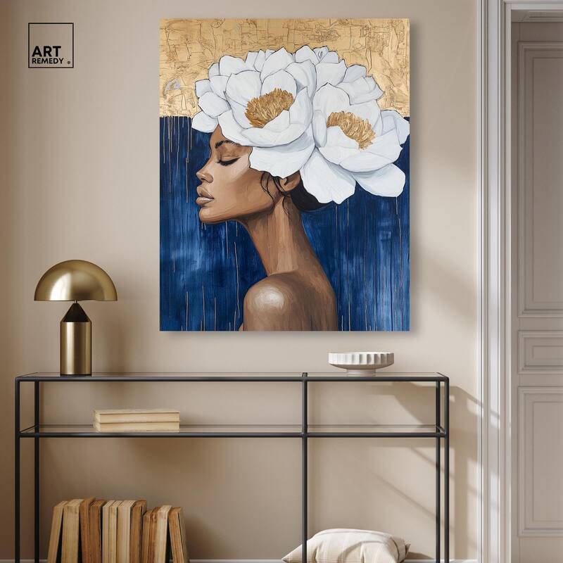 Floral Goddess II Canvas by Art Remedy, Gallery Wrapped