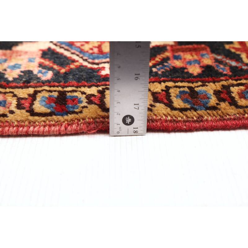 ECARPETGALLERY Hand-knotted Sarabi Red Wool Rug - 8'1 x 10'10