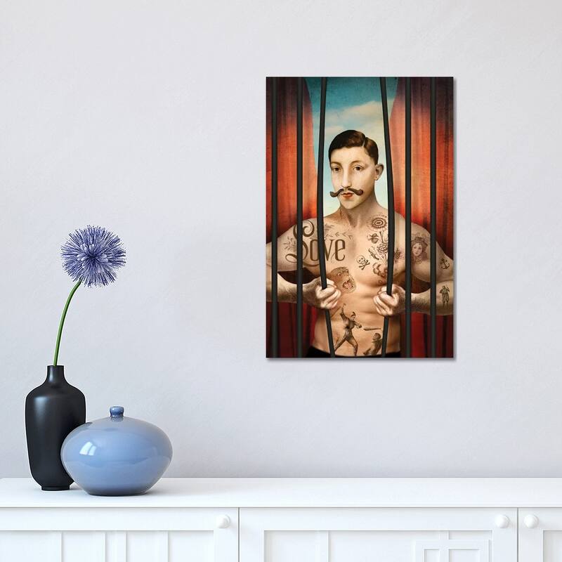 iCanvas "Seven of Wands" by Catrin Welz-Stein Canvas Print - 18x12x1.5