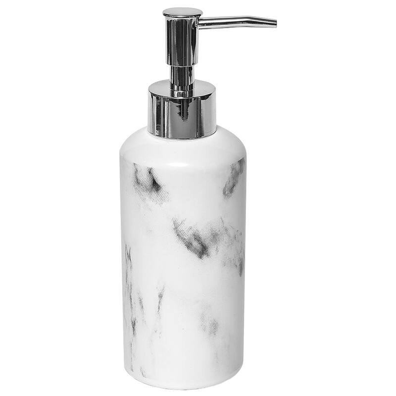 Marble Collection Bath Accessory Set Pieces - Lotion Soap Dispenser Only