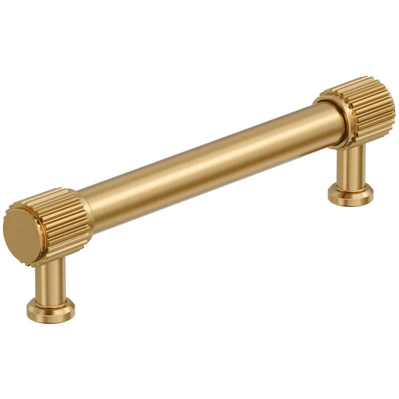 Amerock BP37804 Farewind 5-1/16" Center to Center Fluted Bar Cabinet - Champagne Bronze