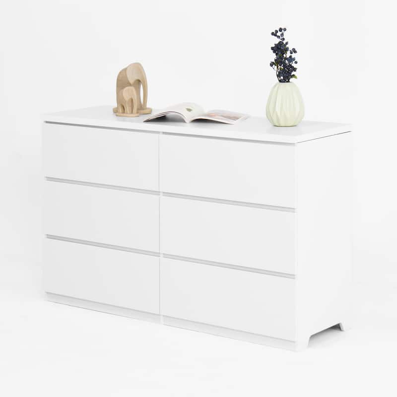 6 Drawers/9 Drawers Dresser for Bedroom, Chest Of Drawers Cabinet