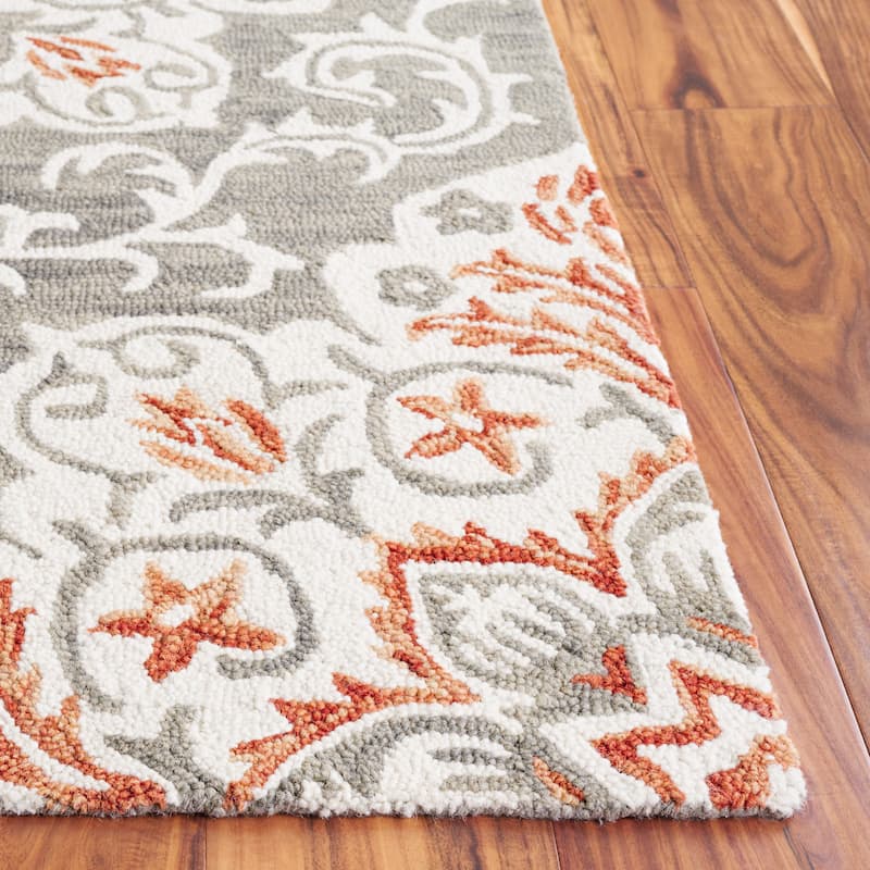 SAFAVIEH Handmade Metro Justyne French Country Wool Rug