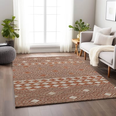 Premium Washable Super Soft Tribal Boho Mayfield Rug