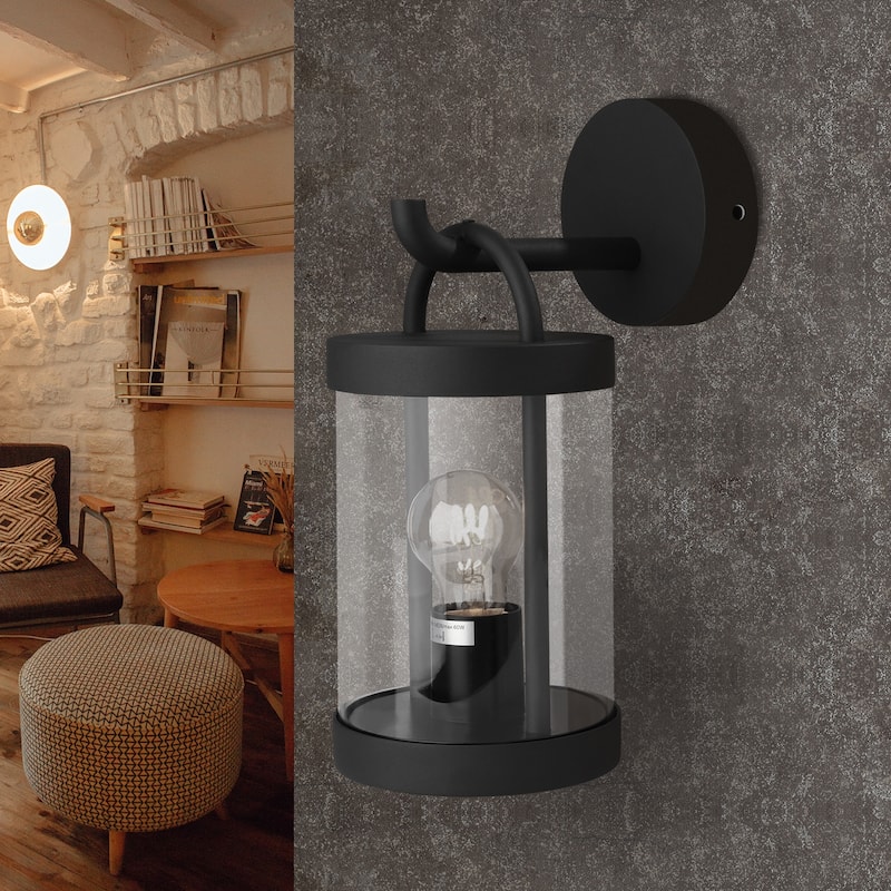 Lights Wall Light Outdoor Lantern E26 Bulb (Not Include) Wall Mount Hang Lamp Wall Sconce Lighting
