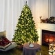 preview thumbnail 16 of 16, 5/ 6/ 7-foot PVC Artificial Holiday Christmas Tree with LED Lights for Home, Office,Party Decoration 6 Foot