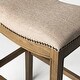 preview thumbnail 73 of 98, Maven Lane 31" Adrien Saddle Kitchen Bar Height Stool - N/A