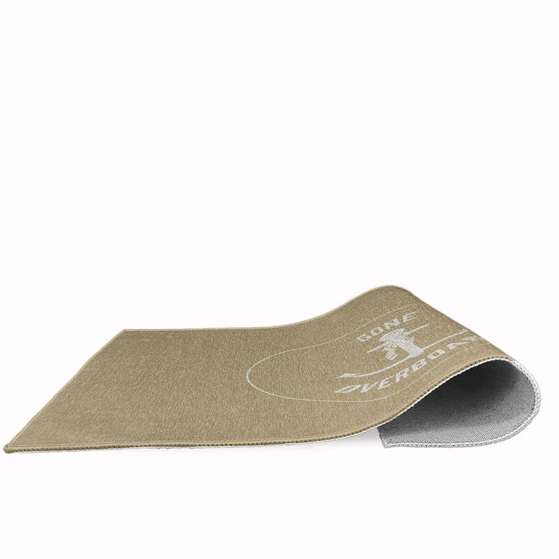 Gone Forever Overboard Nautical Chenille Rug