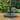 Outsunny Round Bronzed Cast Stone Umbrella Base Holder