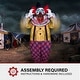 preview thumbnail 6 of 10, Haunted Hill Farm Puddin the Startling Arms Clown by Tekky, Premium Talking Halloween Animatronic, Plug-In or Battery