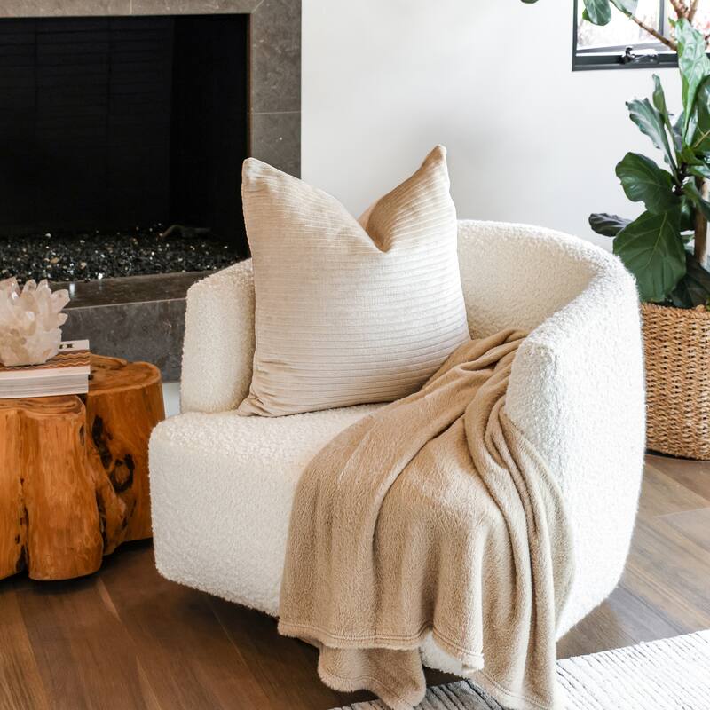 Jennifer Adams Faux Fur Embrace Throw