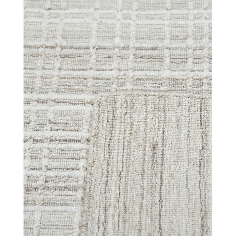 Overton Handmade Modern Contemporary Geometric Area Rug