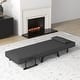 preview thumbnail 12 of 17, Costway Folding 5 Position Convertible Sleeper Bed Armchair Lounge