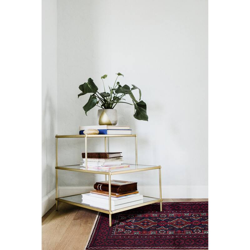 ECARPETGALLERY Hand-knotted Teimani Dark Navy, Red Wool Rug - 3'3 x 6'1