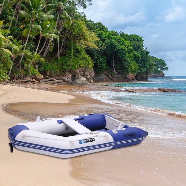 7.5/10FT Inflatable Dinghy Boat Fishing Tender Rafting Water Sports