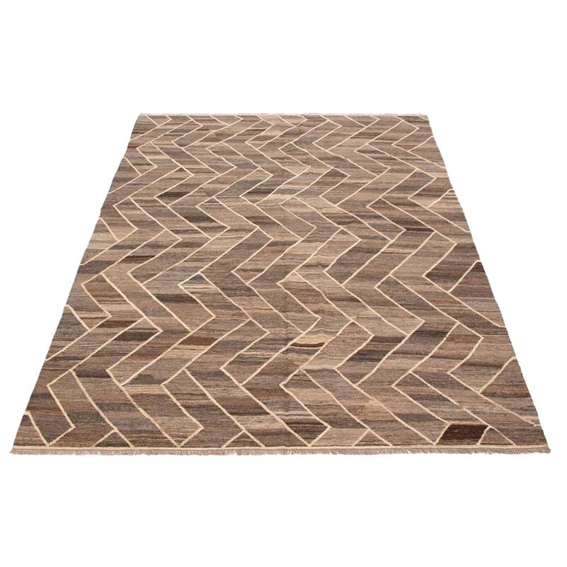 Sivas Taupe Kilim 6'9" x 9'11" - 6'9 x 9'11