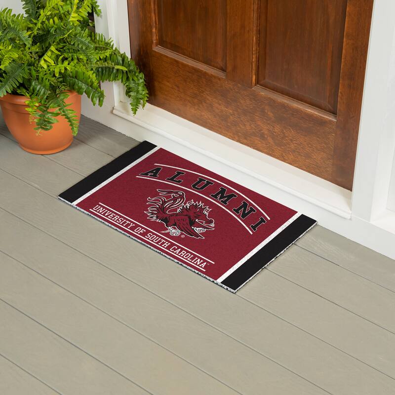 28 in. x 16 in. University of South Carolina Alumni Full Color PVC Door Mat