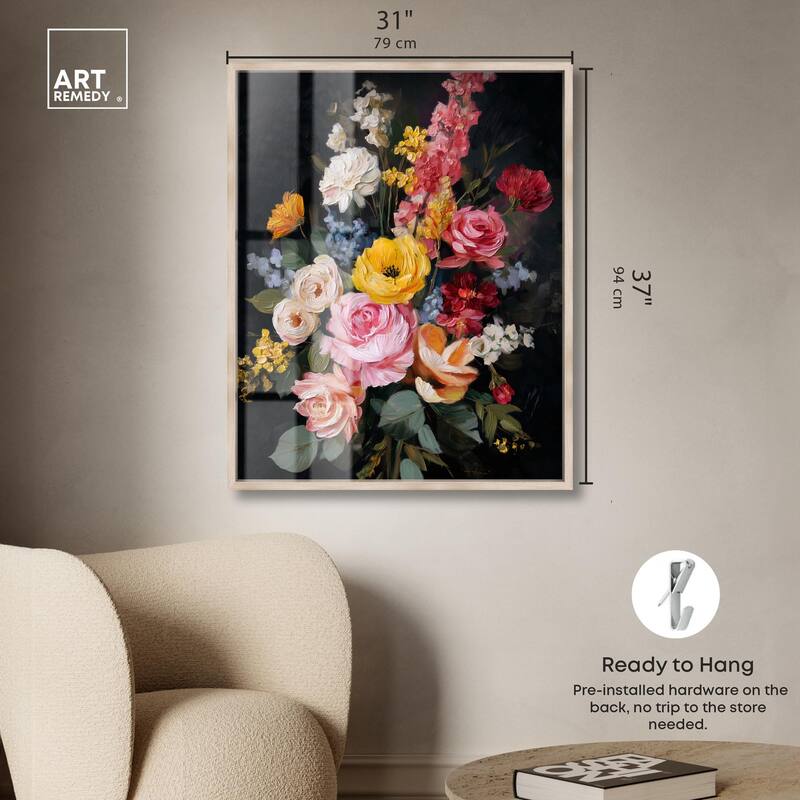 Garden Richness II Shadowbox by Art Remedy
