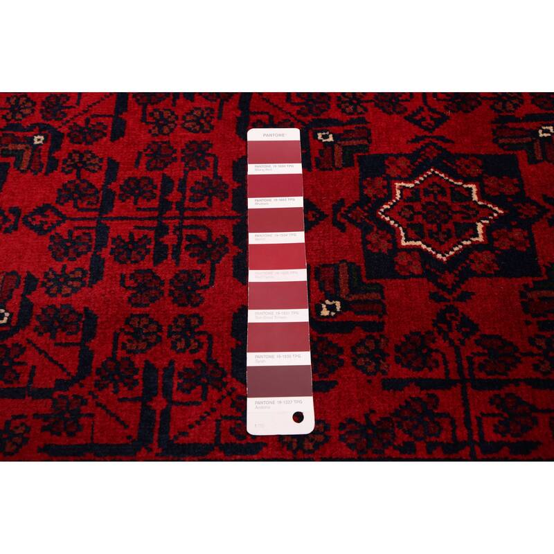 ECARPETGALLERY Hand-knotted Finest Khal Mohammadi Red Wool Rug - 5'9 x 7'10