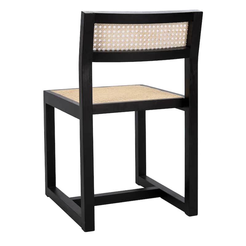 SAFAVIEH Yvonne Cane Dining Chair - 22.2" x 17.5" x 30.7" - 22Wx18Dx31H