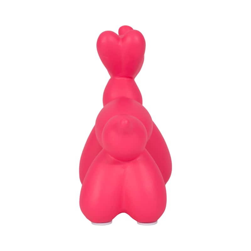 Sagebrook Home Ceramic Balloon Dog Figurine - Modern Decorative Accent Sculpture
