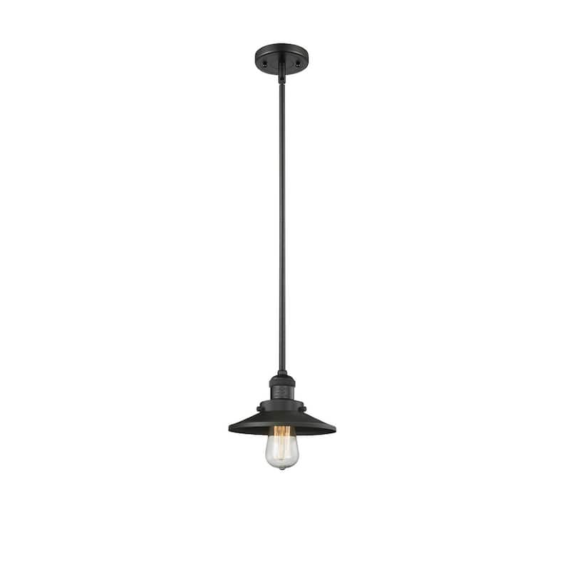 Innovations Lighting Railroad 8" Wide Mini Pendant - Downrod