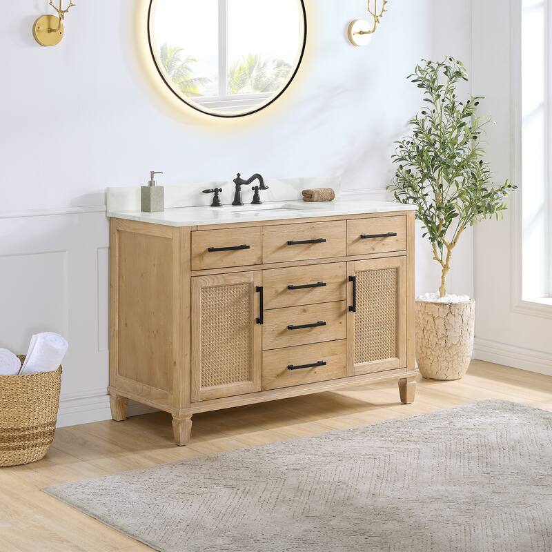 Altair Solana Bath Vanity Base without Top and Sink, no Mirror