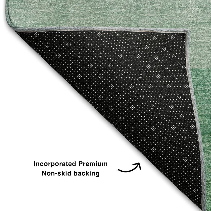 Premium Washable Super Soft Ombre Stripe Mayfield Rug