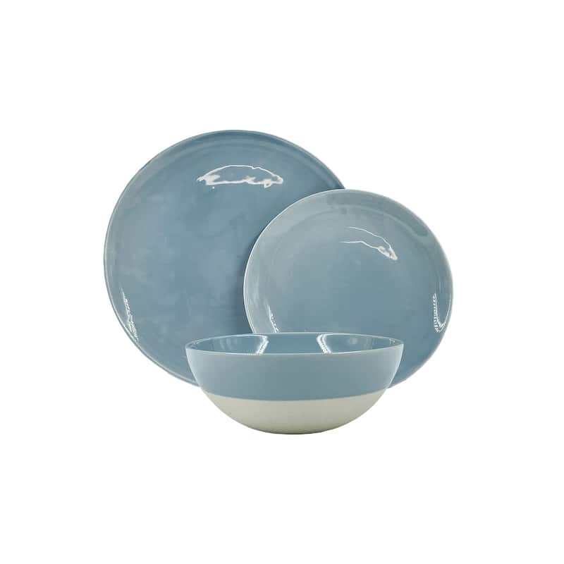 Shell Bisque 3-Piece Place Setting