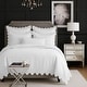 preview thumbnail 4 of 3, Elsie Lace White 6 Piece Comforter Set