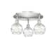Option Satin Nickel / Clear Deco Swirl
